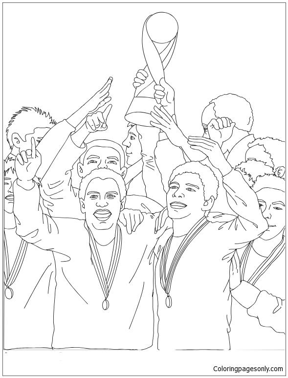 43+ Best of USA Soccer Team Coloring Pages Free Printable