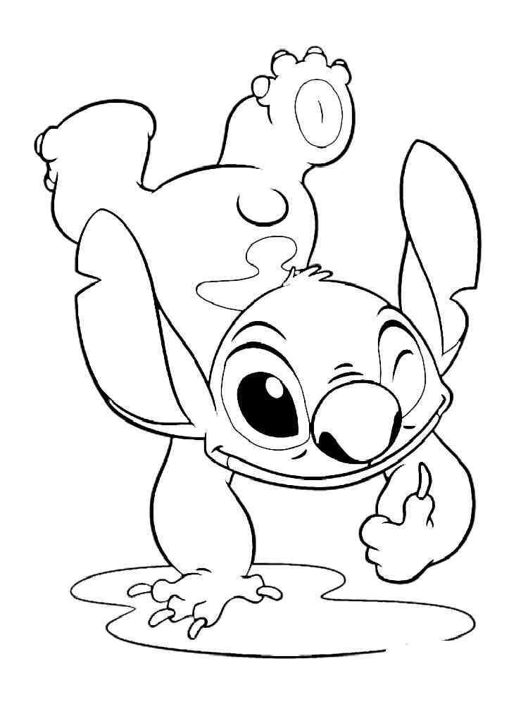 49+ Printable Baby Stitch Disney Coloring Pages Book Pages