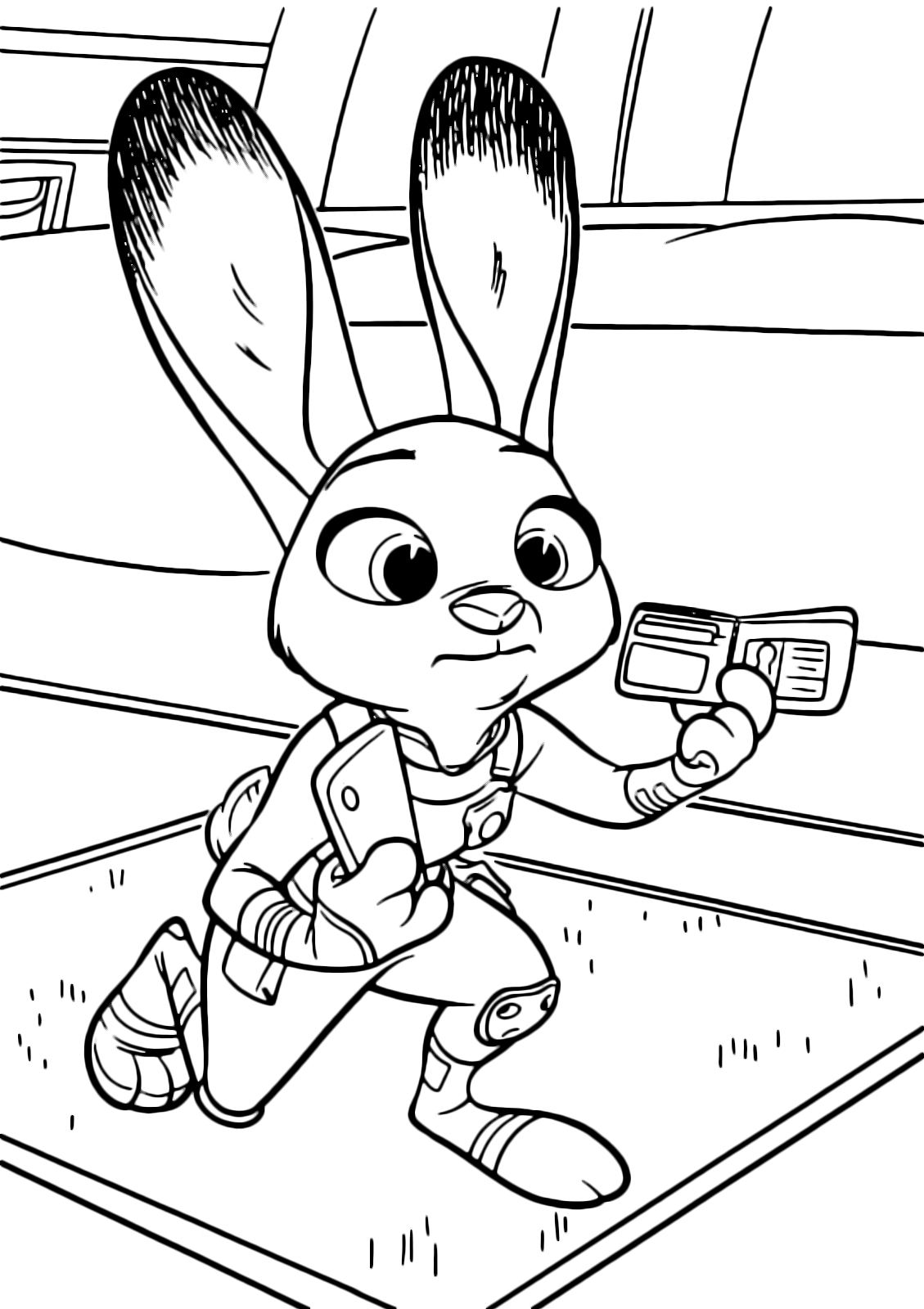 32+ Free Mr. Hopps Coloring Pages Colored