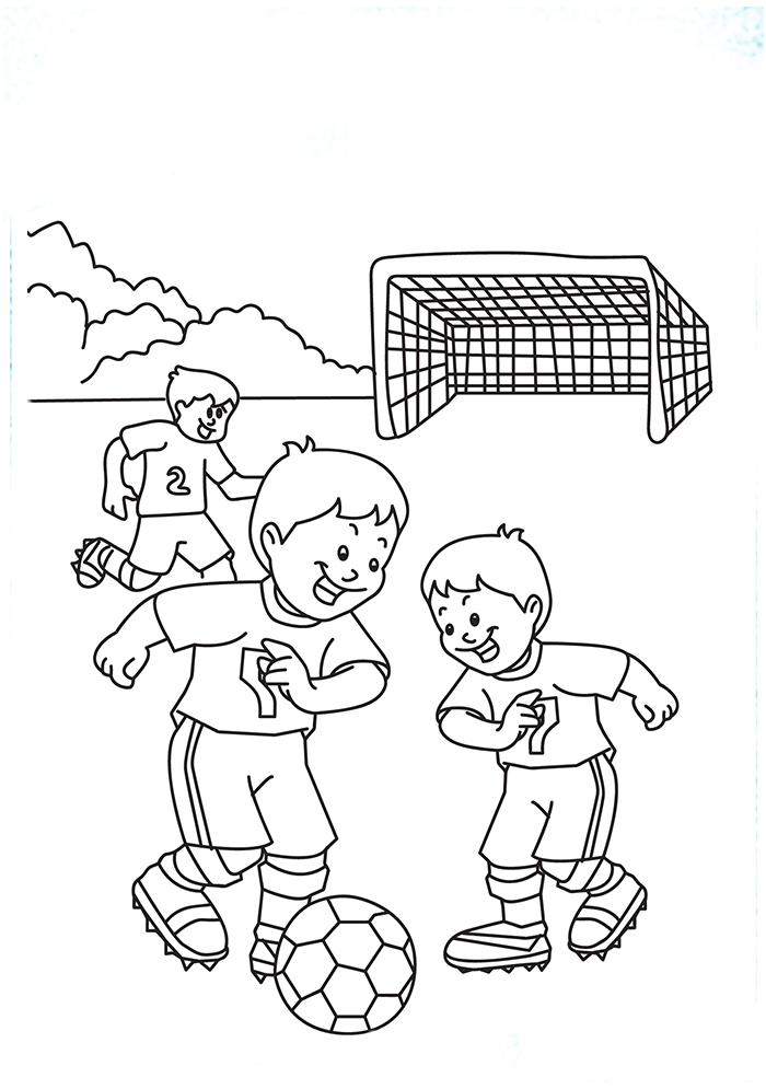 10 Boy Playing Soccer Coloring Page for Kids: Unleash Their Creativity and Passion