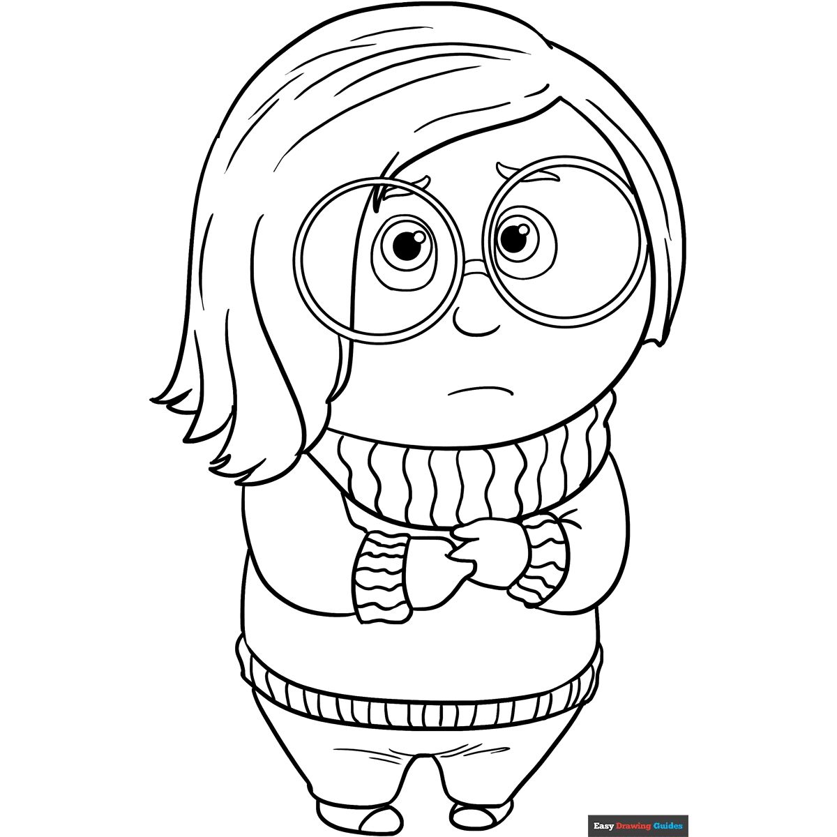 61 Inside Out Coloring Pages Free Printable 13