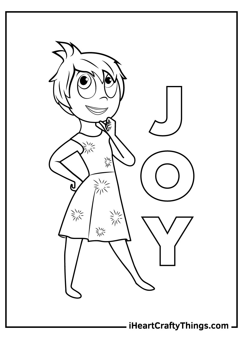 61 Inside Out Coloring Pages Free Printable 14