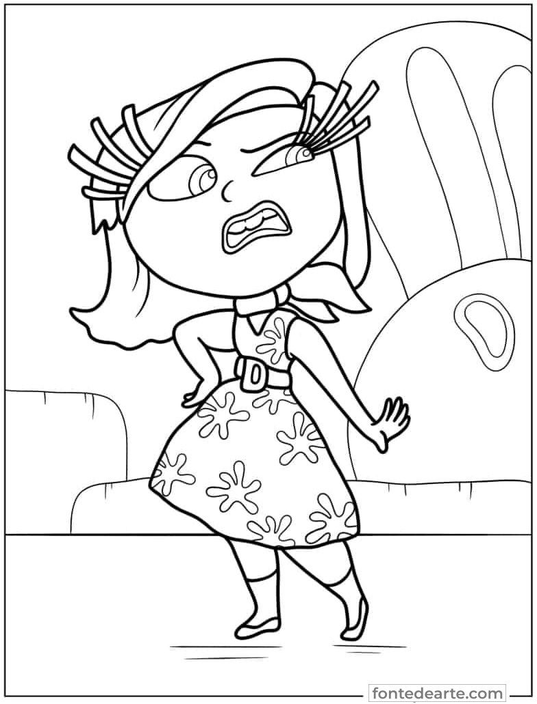 61 Inside Out Coloring Pages Free Printable 21