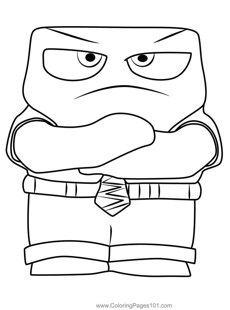 61 Inside Out Coloring Pages Free Printable 27