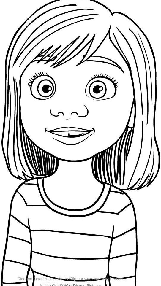 61 Inside Out Coloring Pages Free Printable 47