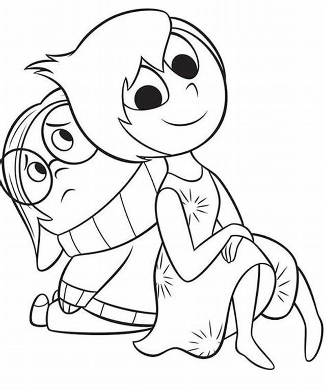 61 Inside Out Coloring Pages Free Printable 48