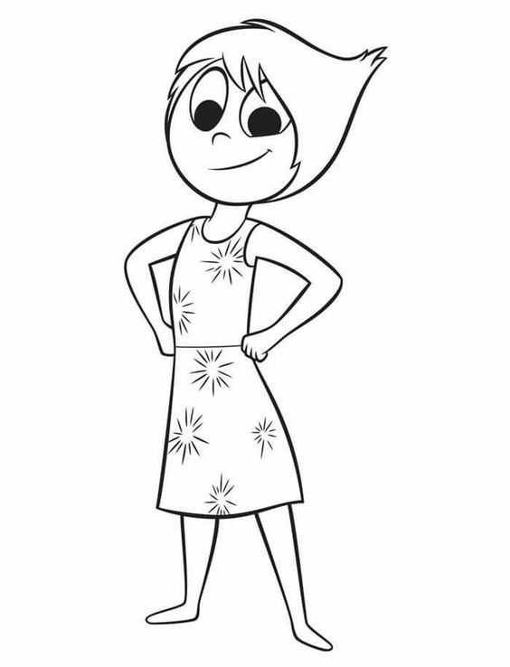 61 Inside Out Coloring Pages Free Printable 49