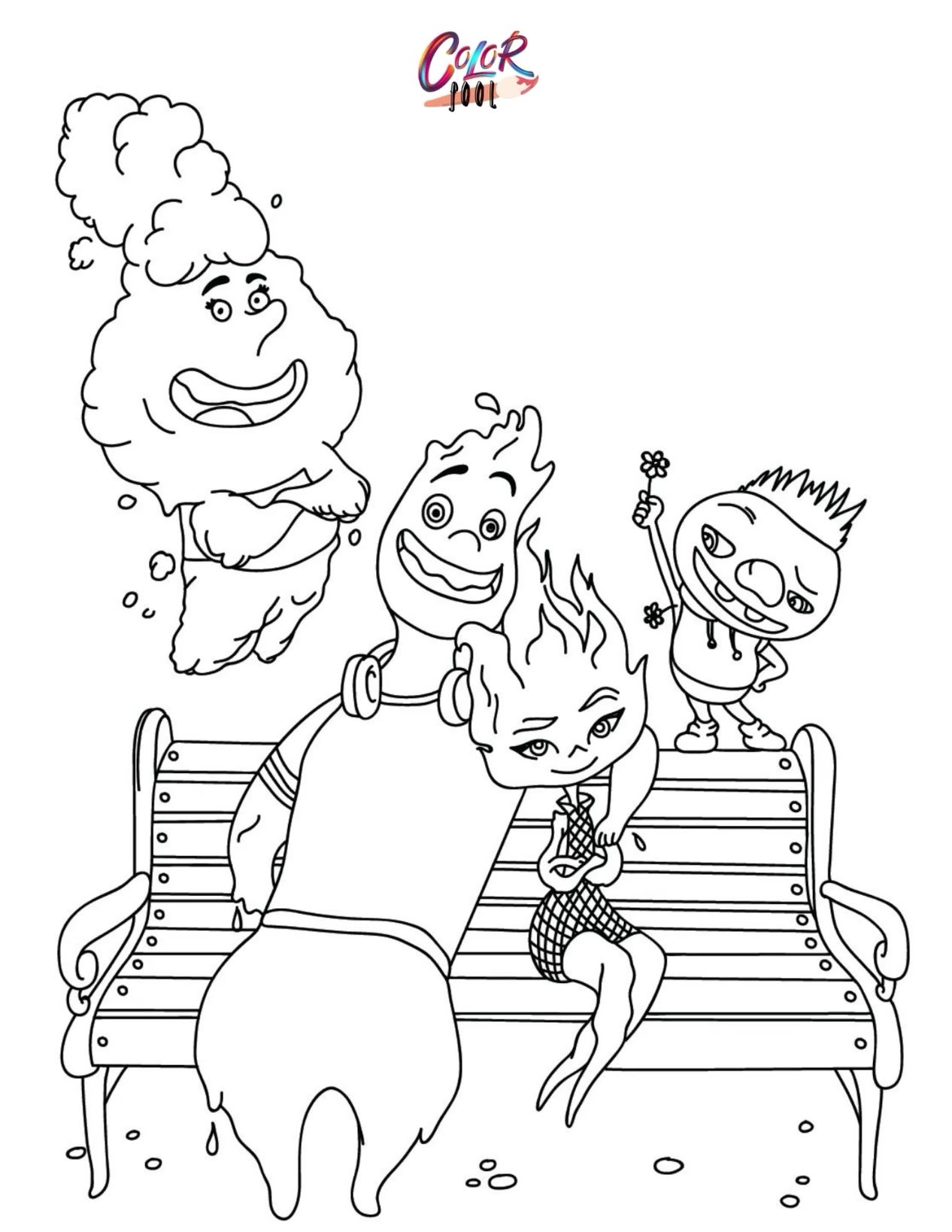 61 Inside Out Coloring Pages Free Printable 5