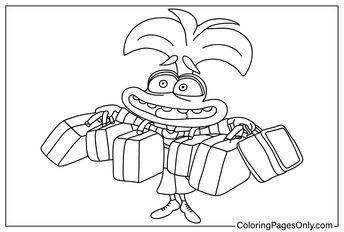 61 Inside Out Coloring Pages Free Printable 61