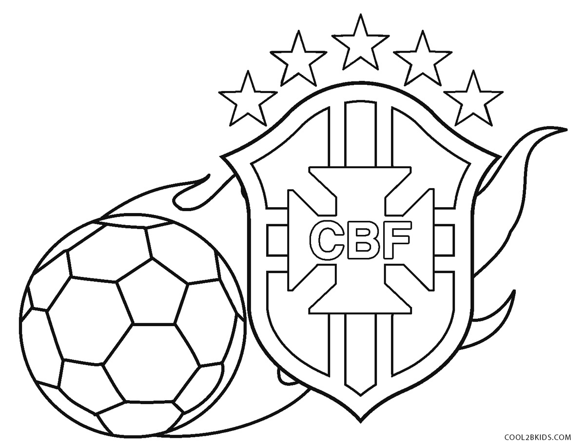 10 Brazil Soccer Coloring Pages to Unleash Your Inner Artist