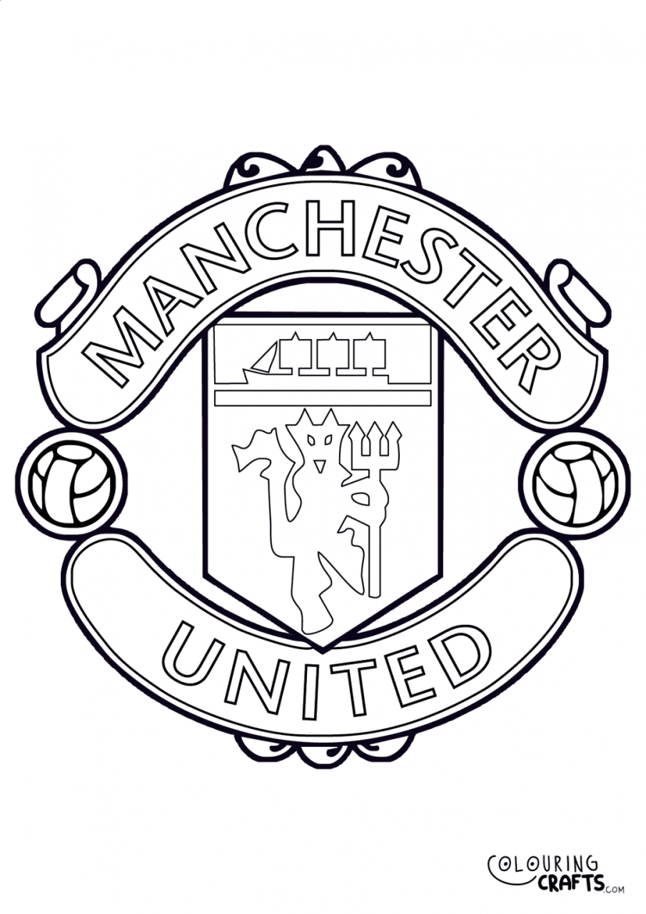 10 Manchester United Soccer Coloring Pages: Unleash Your Inner Artist