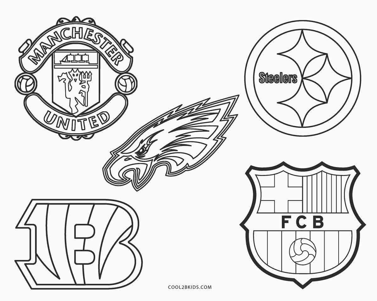 10 Football Team Logo Coloring Pages for Gridiron Enthusiasts