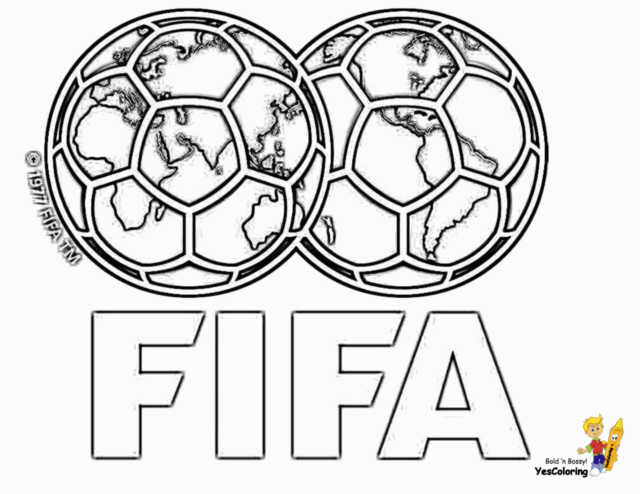 10 FIFA Coloring Pages for Soccer Enthusiasts of All Ages