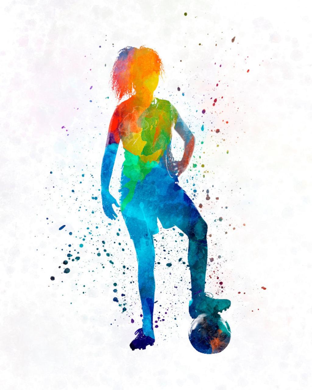 10 Watercolor Soccer Paintings That Will Make You Want to Lace Up Your Cleats